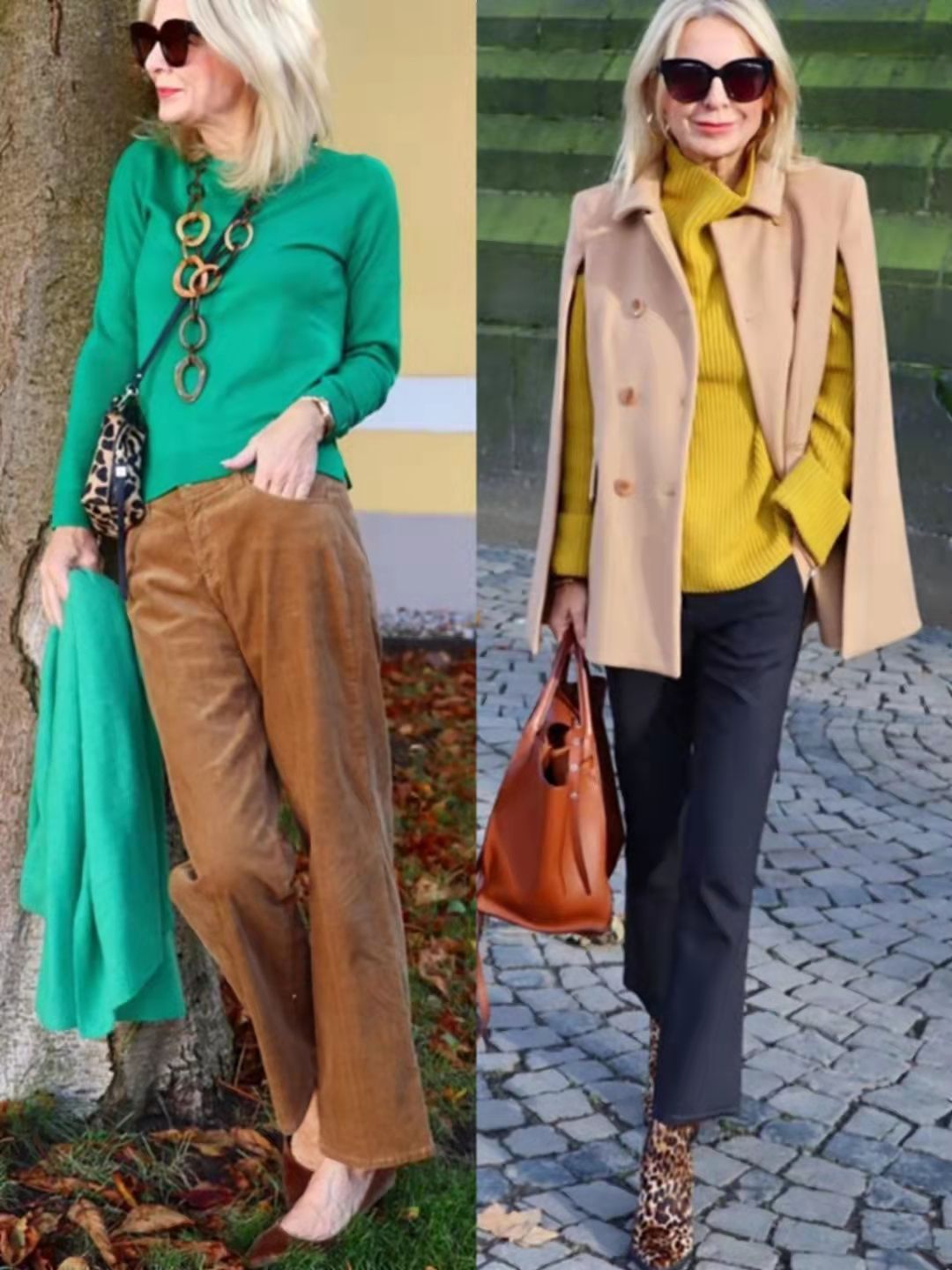 Fashionable grandma is too good at dressing, she still maintains a ...