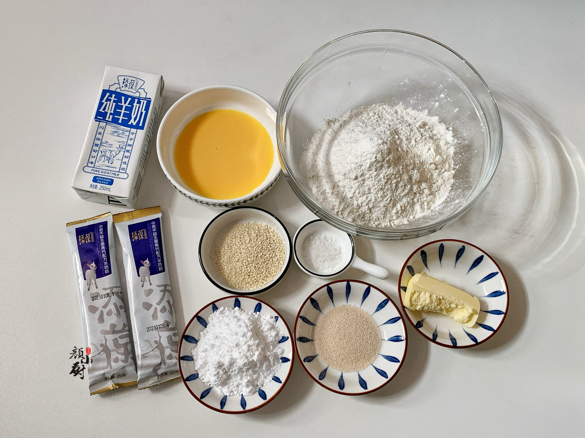 1碗麵粉，一杯羊奶，教你做出鬆軟香甜的麵包，大人小孩都愛吃