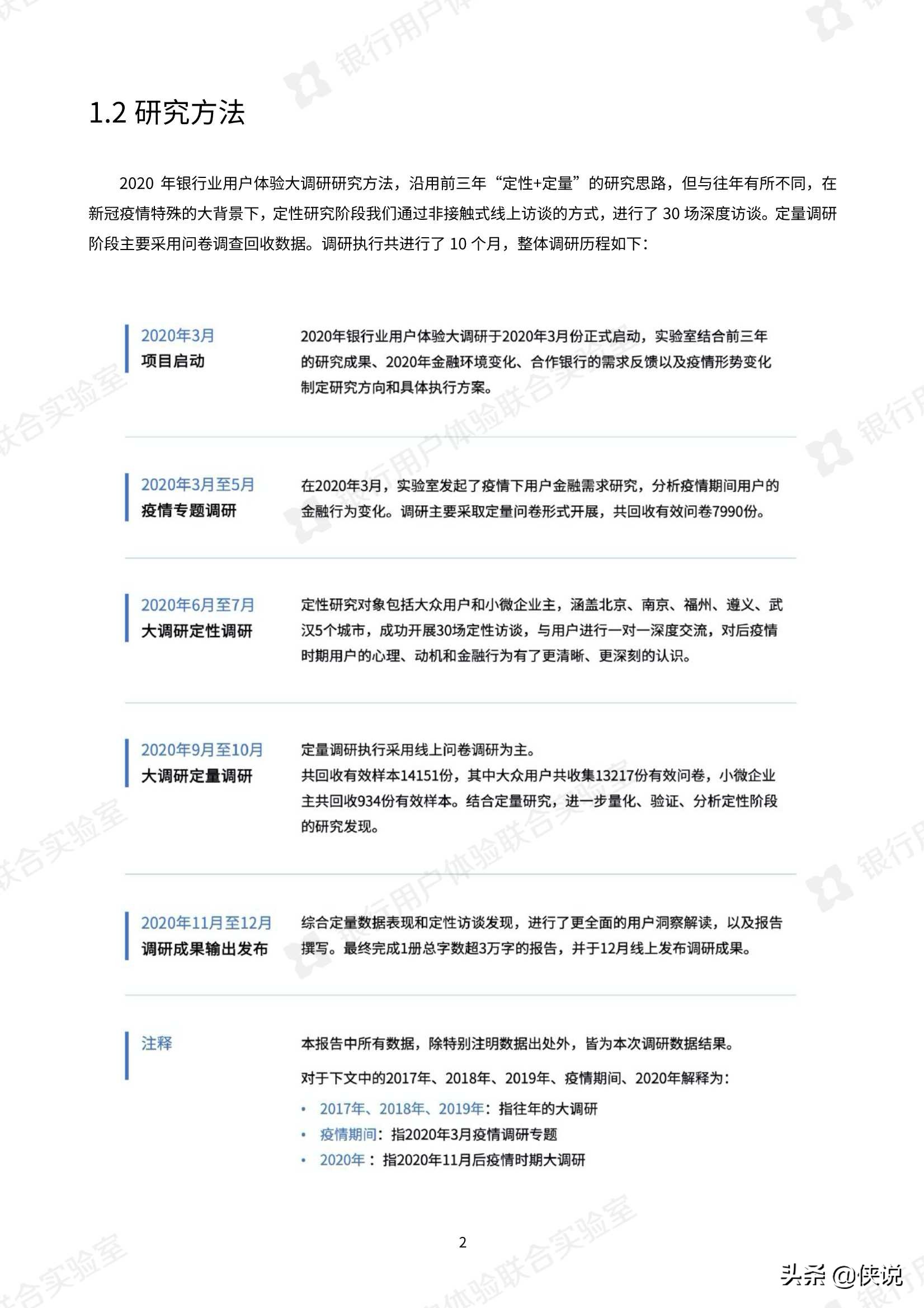 微众银行：2020银行业用户体验大调研报告