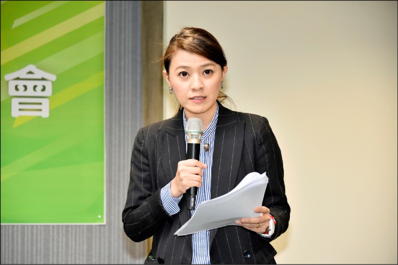 �藍委�︰民進黨有種讓顏若芳繼續當發言人