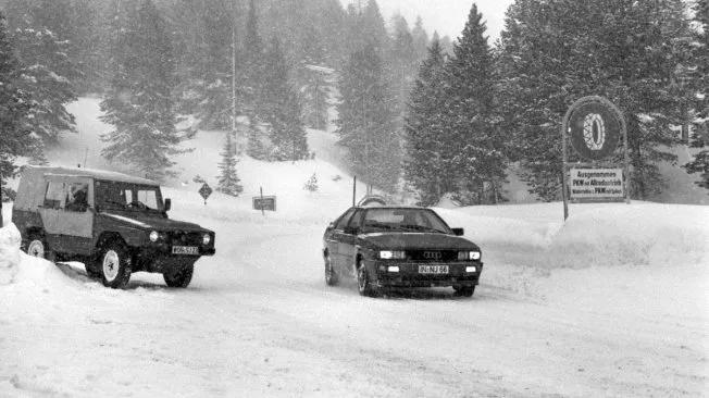 奥迪quattro花了40年时间，与冰雪组合了最和谐的CP