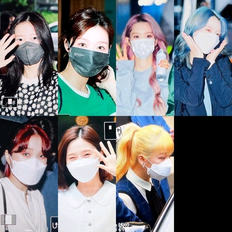 张元英宋佳人确诊新冠,izone在女团中的口罩佩戴法让韩国人郁闷