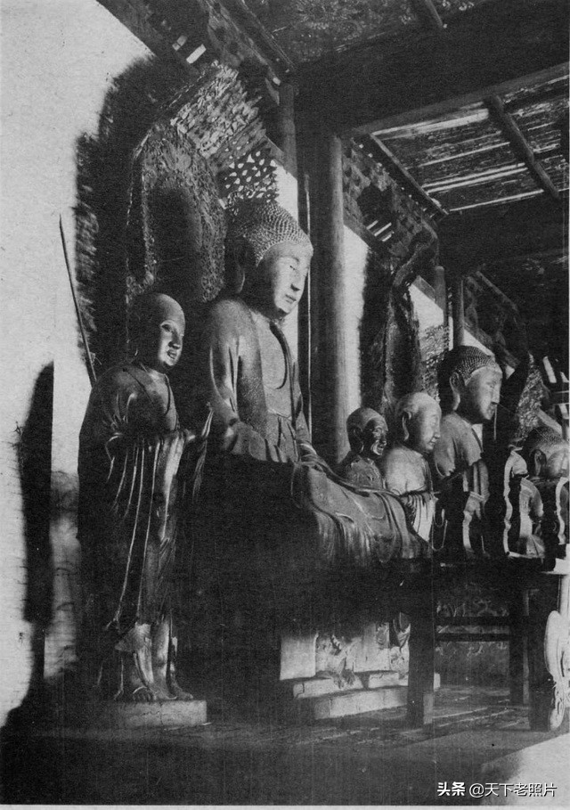 1910年广州老照片 百年前的广州光孝寺风光一览