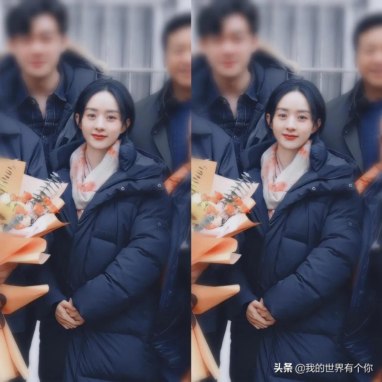 # Zhao Liying " go to 10 thousand happily " the # that kill blueness " advance everyday one half step, make oneself happy " . 