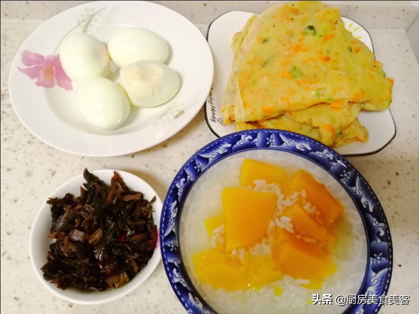 It’s getting cold, and I’ll expose my family’s breakfast for 5 days. It’s simple and delicious. It’s all homely.