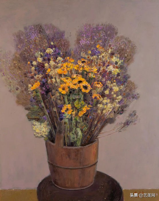 绽放——著名画家王力克笔下的生命之花