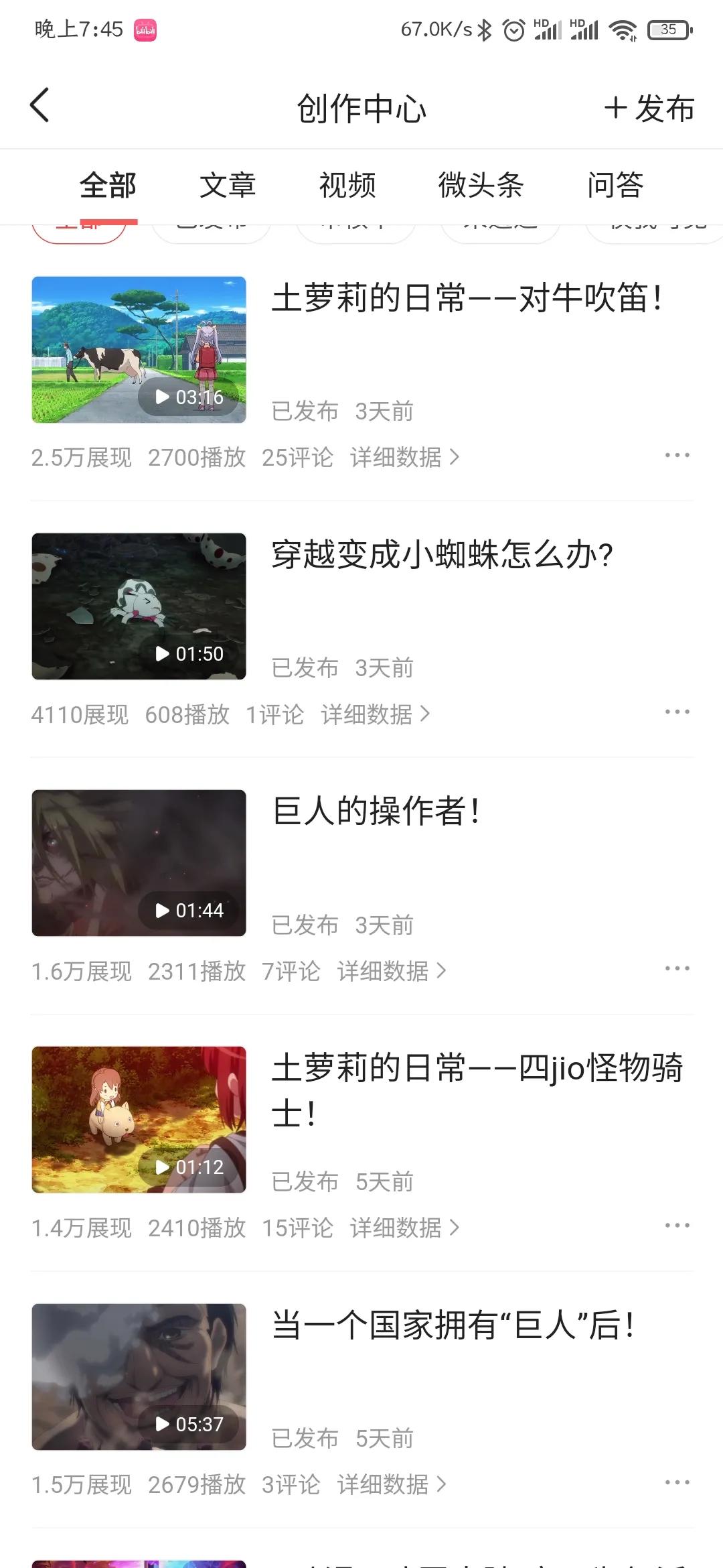 我做自媒体的收益！