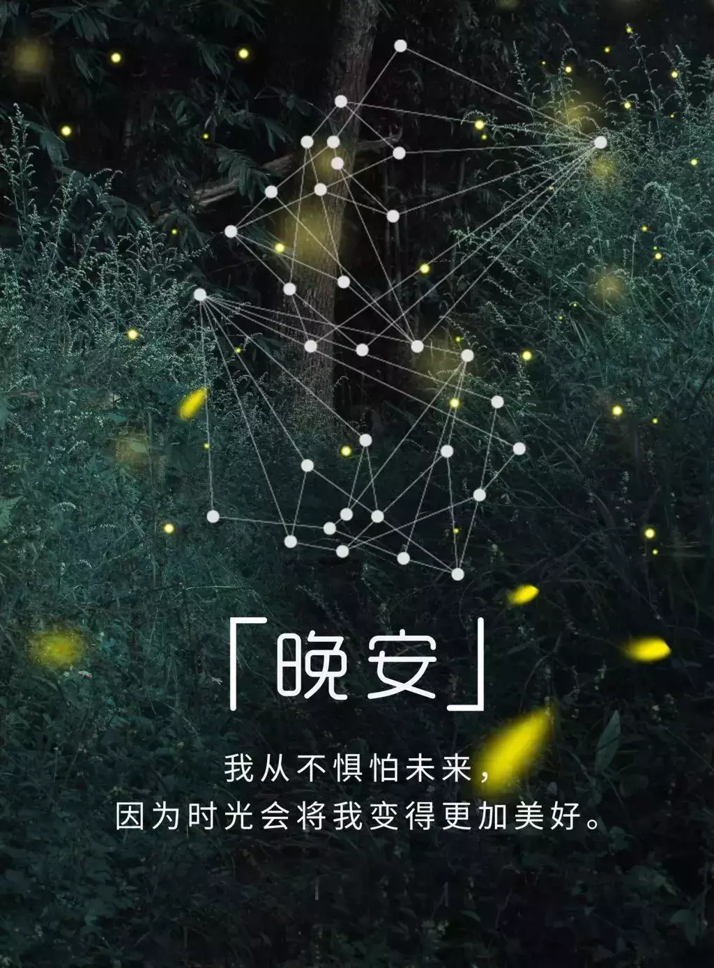 夜晚的星空好宁静 - 夜晚的星空图片