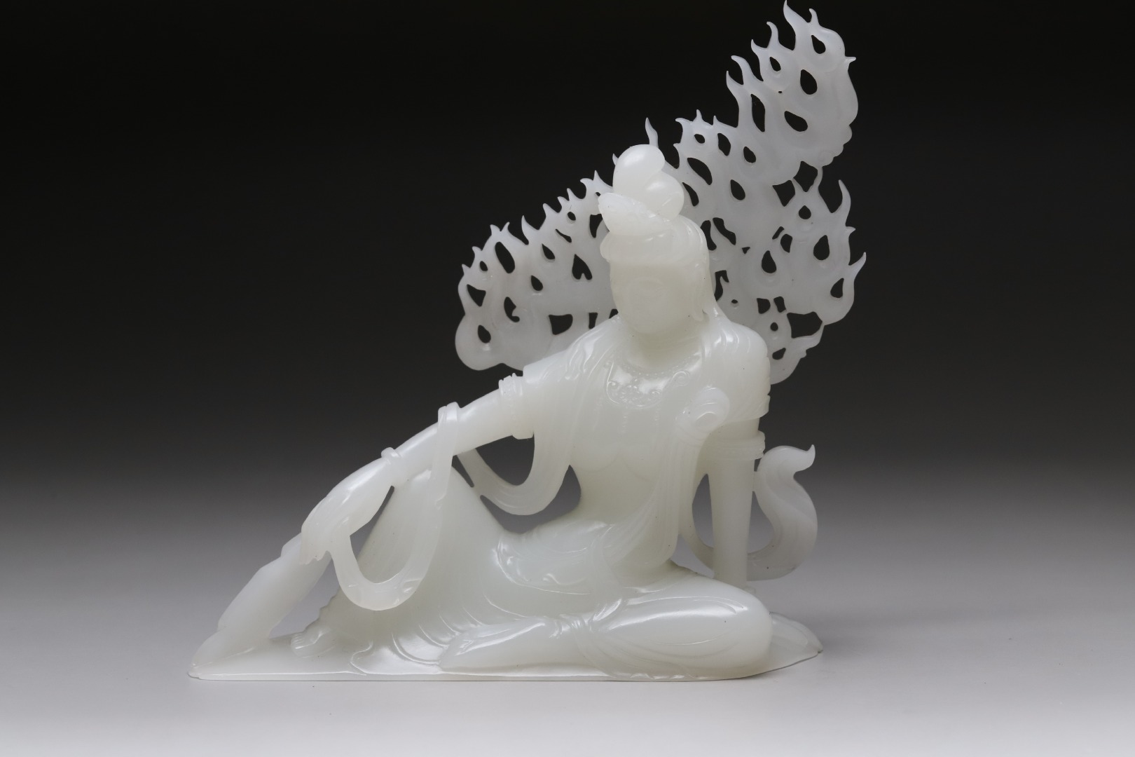 精品和田玉观音菩萨