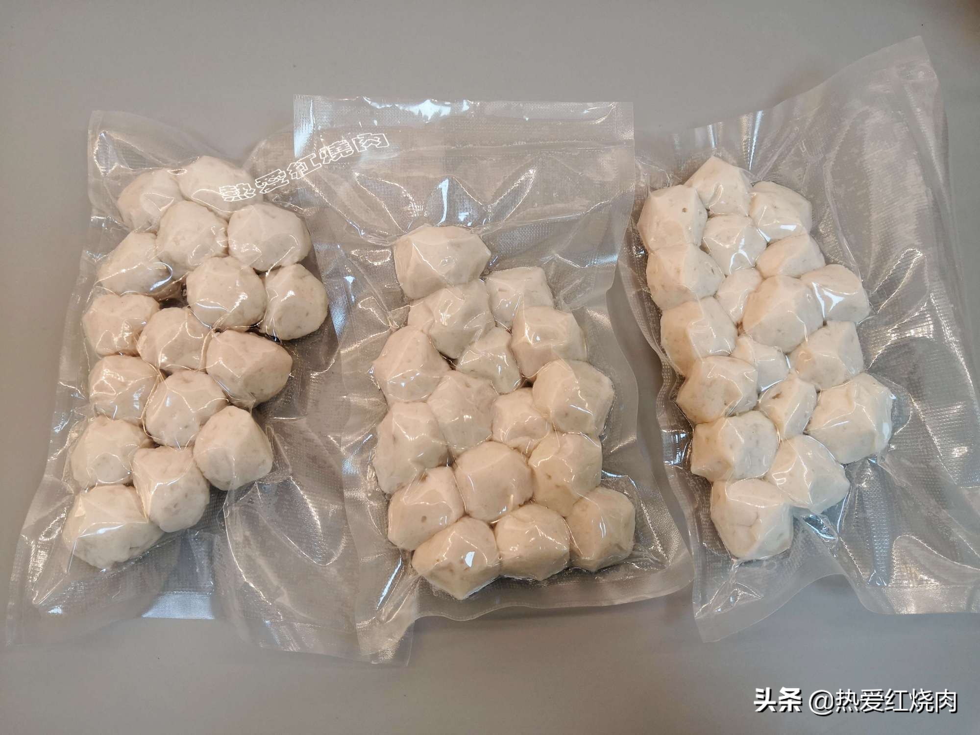 28元買了條大草魚，做成魚丸一大鍋，口感Q彈無添加一點也不腥