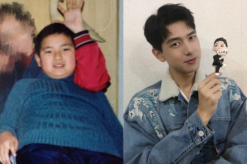 Xiao Zhan was also fat? 5 male stars lose weight more ruthlessly than girls, their handsomeness