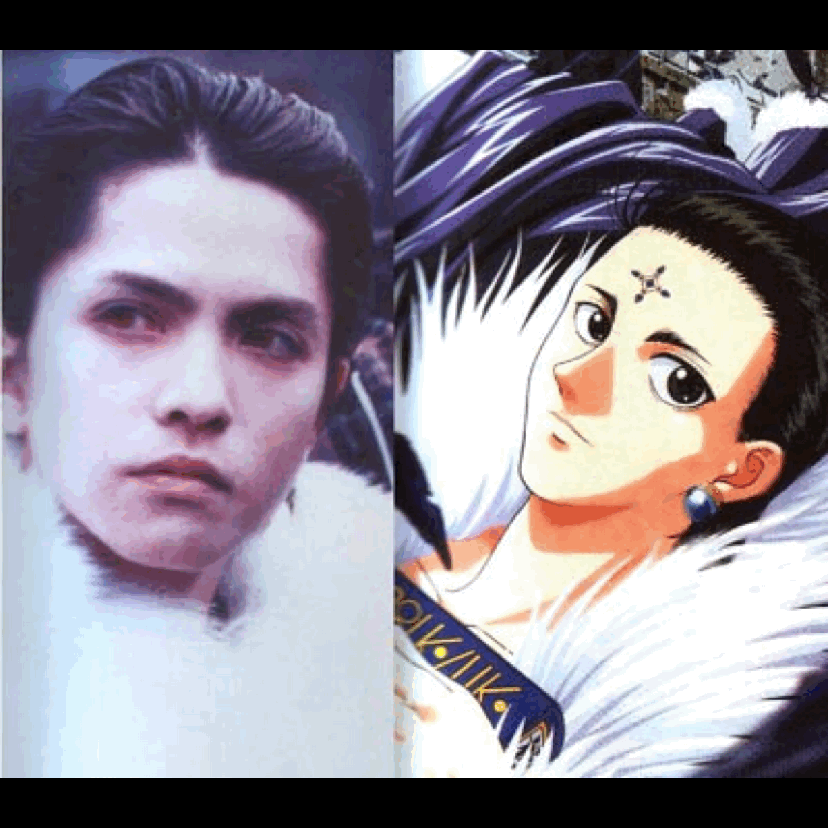 工藤静香、坂井泉水，动漫人物原型存疑，美人