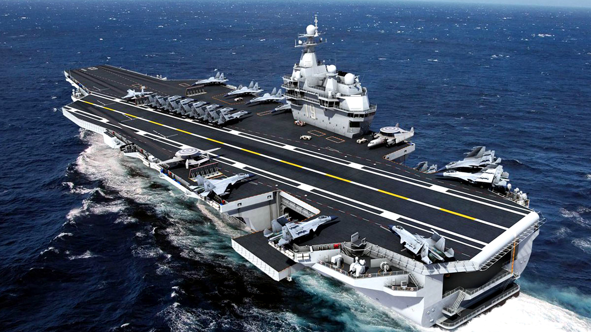 美媒称：中国正在加速建造第四艘航空母舰，获得了重大技术突破