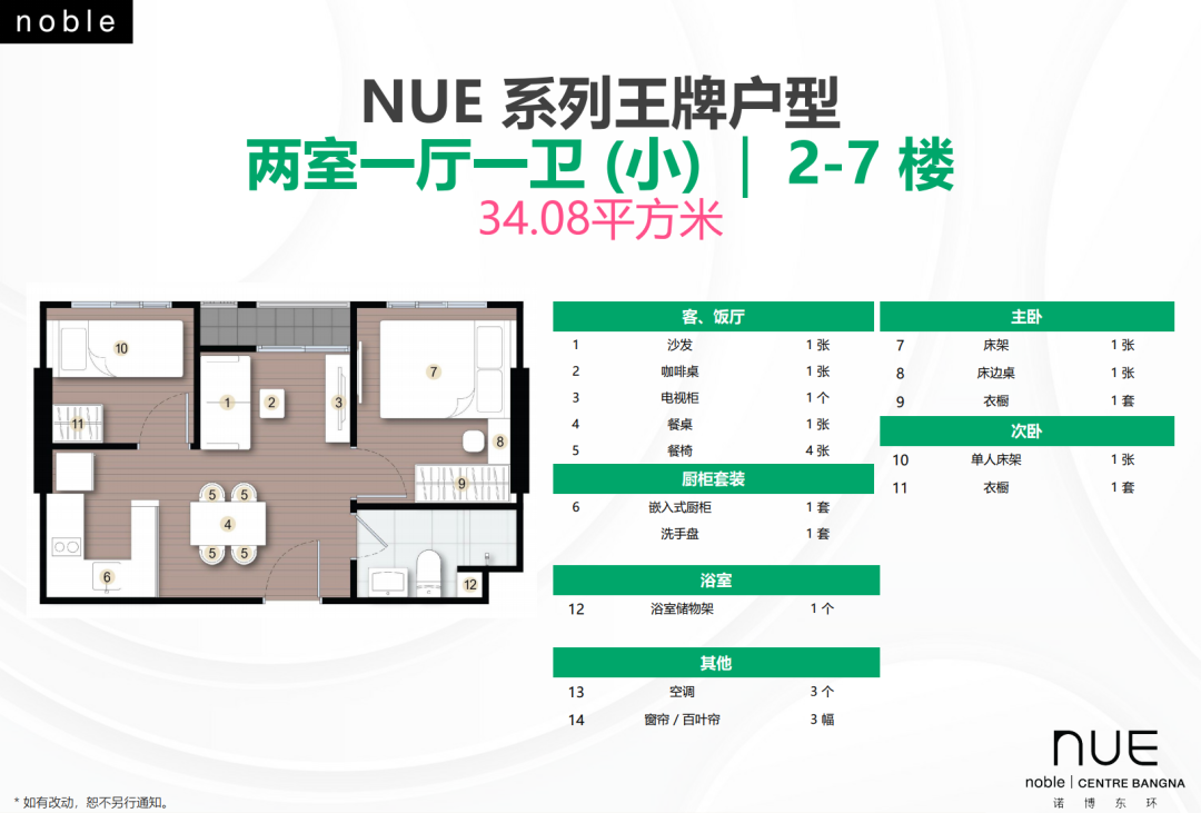 曼谷诺博东环Nue Noble Centre Bangna