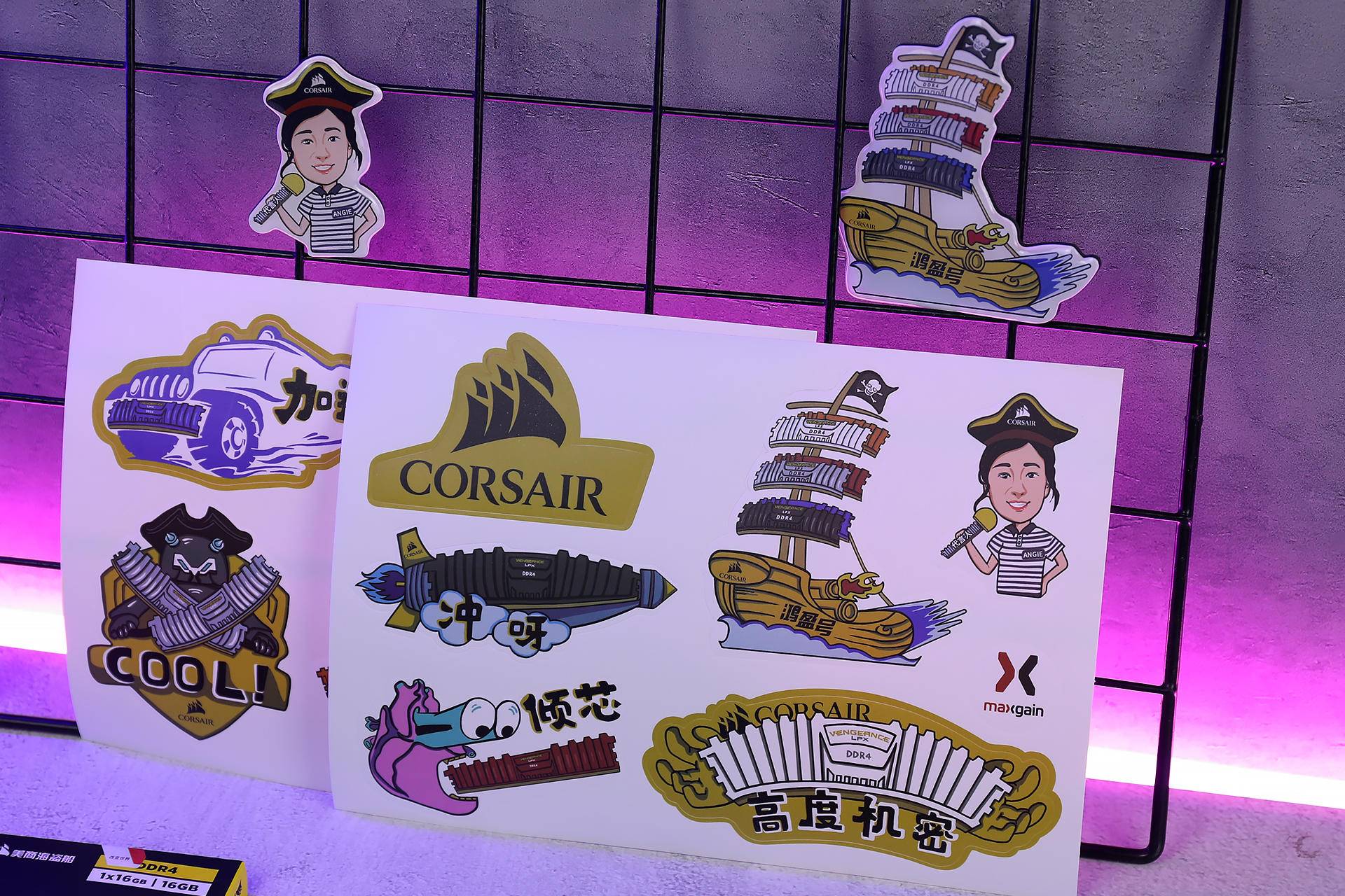 专属于你的银灰色机甲小怪兽，海盗船复仇者内存条体验