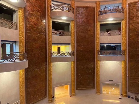 乌海成吉思汗博物馆——「英可纳」超大防火门