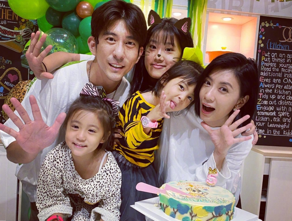 47歲賈靜雯宣布封肚，有三個女兒已知足，翻白眼否認追生第四胎