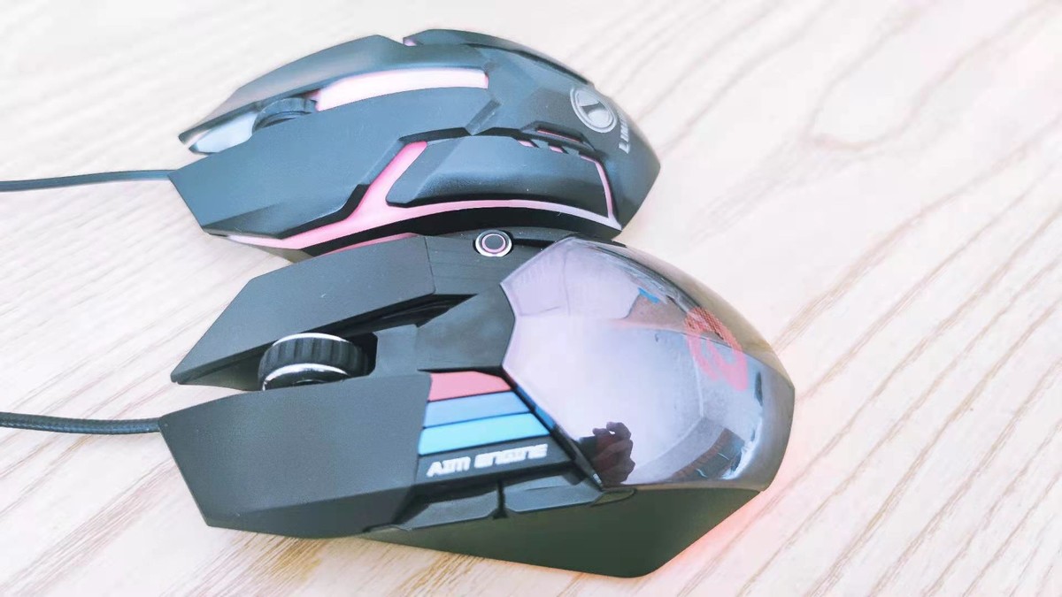 达尔优A970，机械黑武士游戏鼠标轻上手