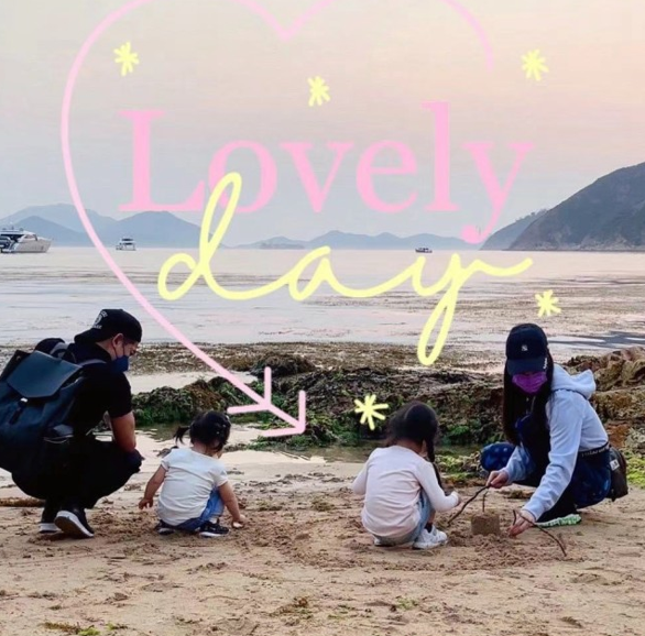 方媛520曬夫妻合影，郭富城送大束紅玫瑰，配合嬌妻秀足恩愛