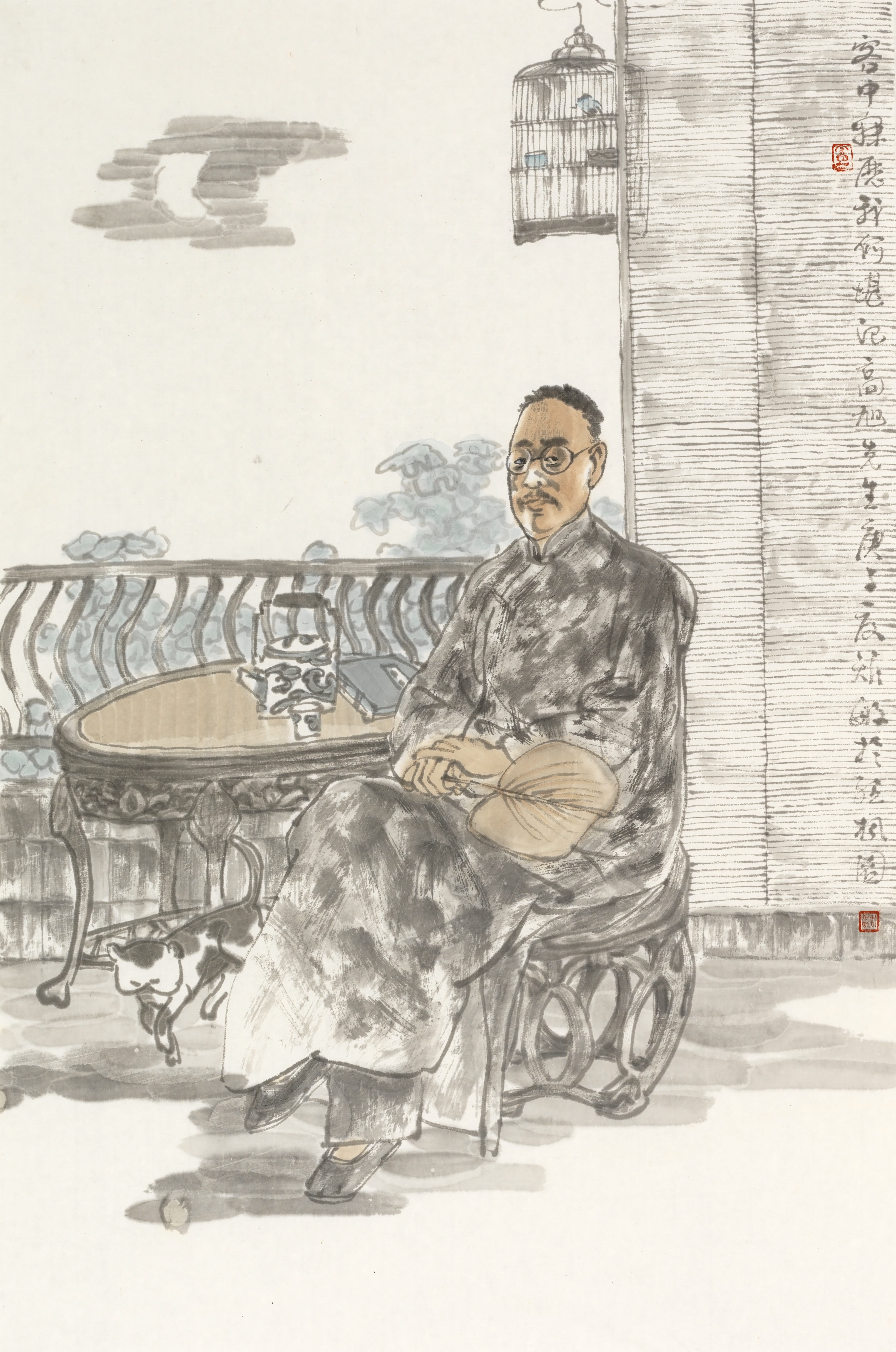 著名画家周矩敏历时4年为150位近现代知识分子造像