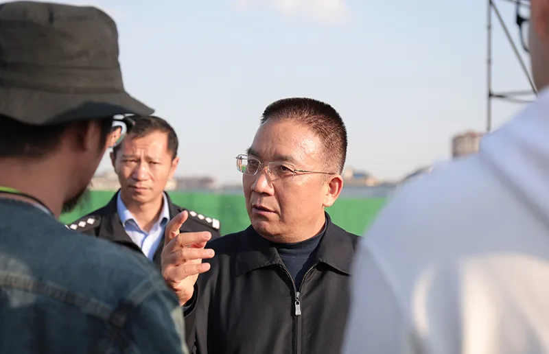 赵永生同志到迷笛音乐节现场督导安保工作你们负责音乐我们负责安全