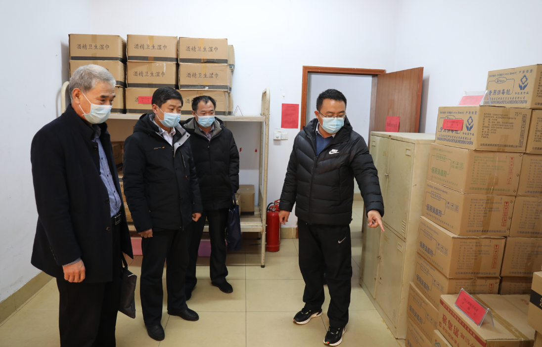临沂人社局到山东交通技师学院督导疫情防控和安全生产工作