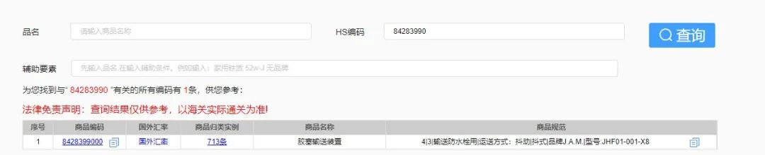 进口旧机器海关编码归类错误，被罚128900元