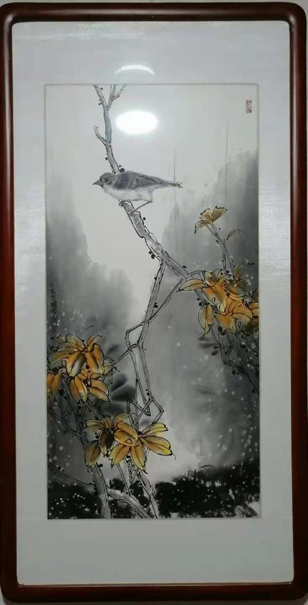 画家薄明君作品欣赏