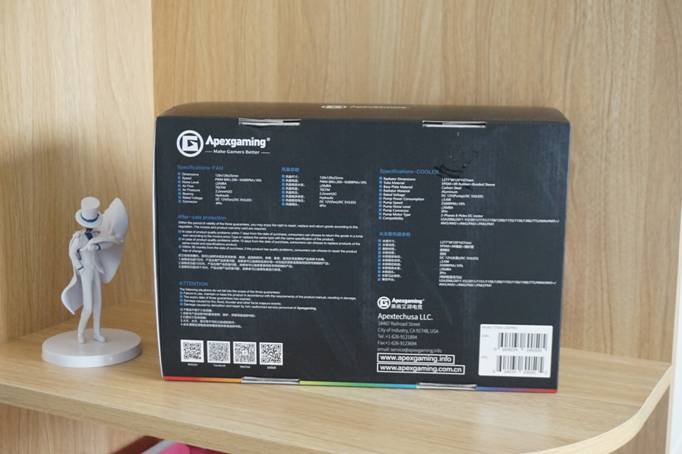 机箱的主角光环-Apexgaming艾湃TITAN-240 PRO电竞水冷散热器评测