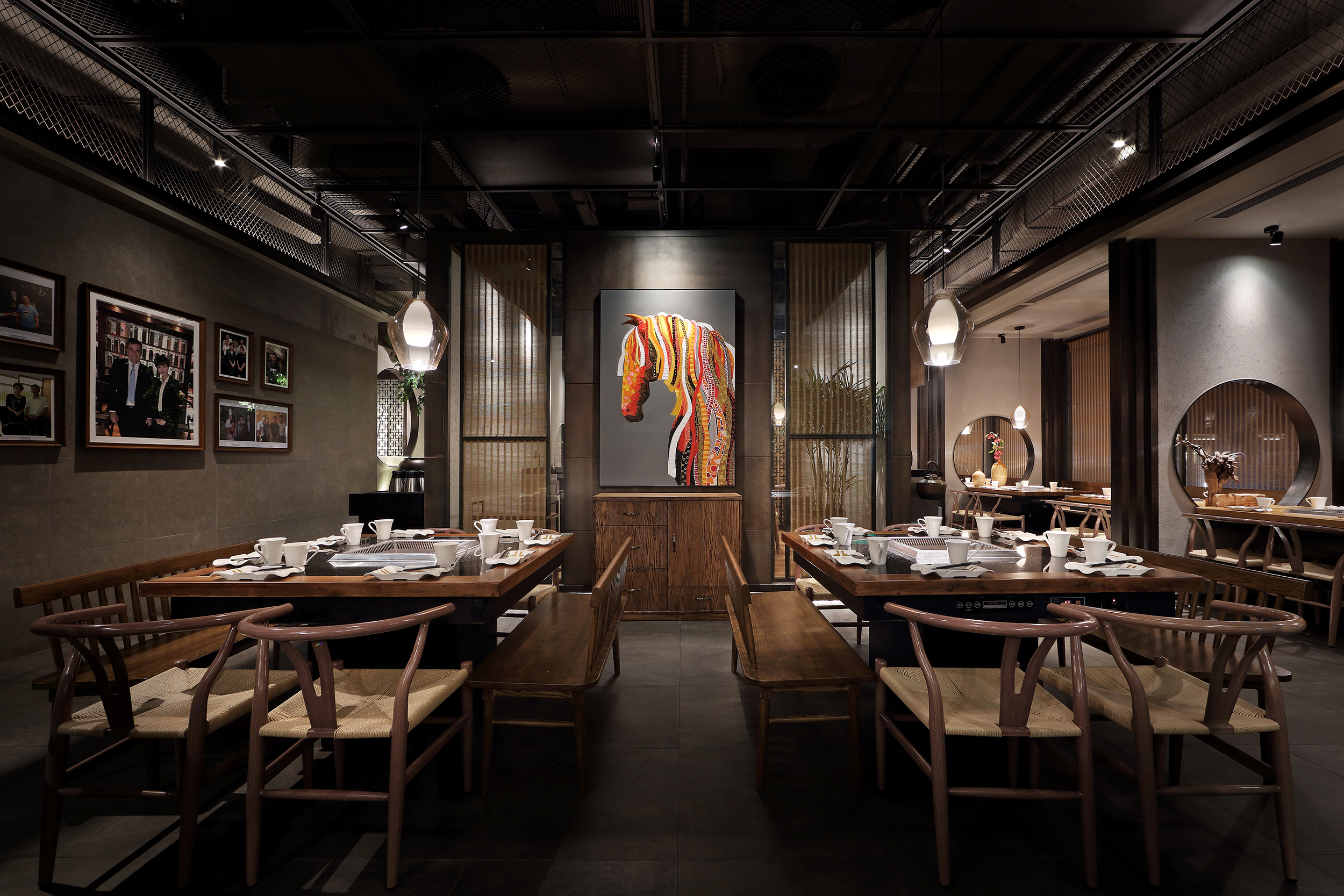 餐厅设计·火锅空间设计：大妙火锅，妙不可言的中式意境空间