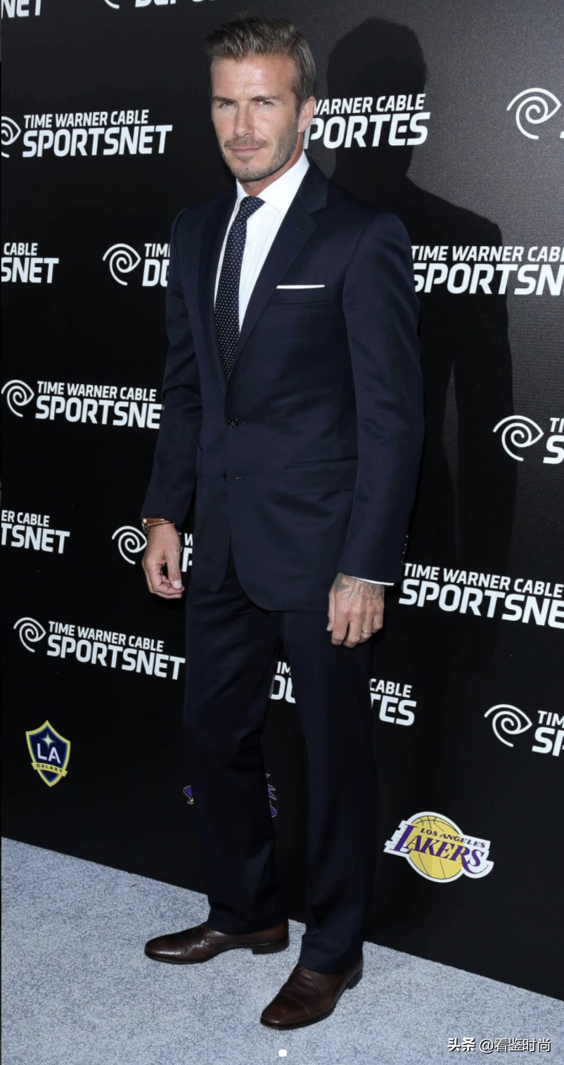 足球界贵族戴维·贝克汉姆（David Beckham）的时尚风格