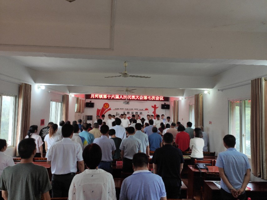 桐柏县月河镇第十六届人民代表大会第七次会议胜利召开