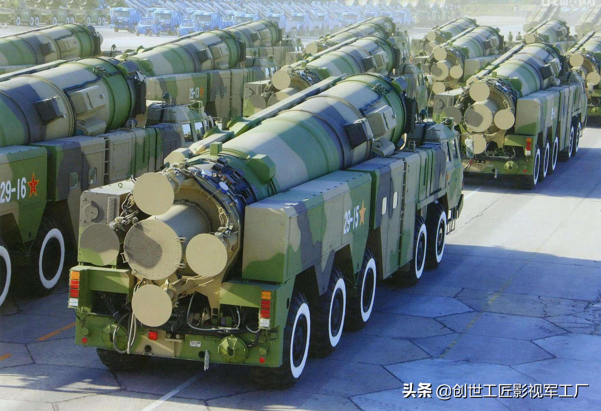 西方国家最胆寒的武器：东风-5B液体洲际战略弹道核导弹