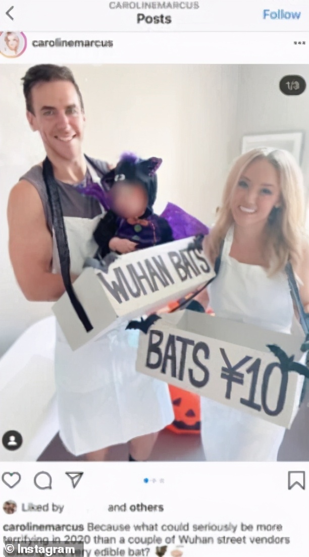 澳洲女主持将婴儿扮成蝙蝠，称“兜售武汉蝙蝠”，网友：简直无耻