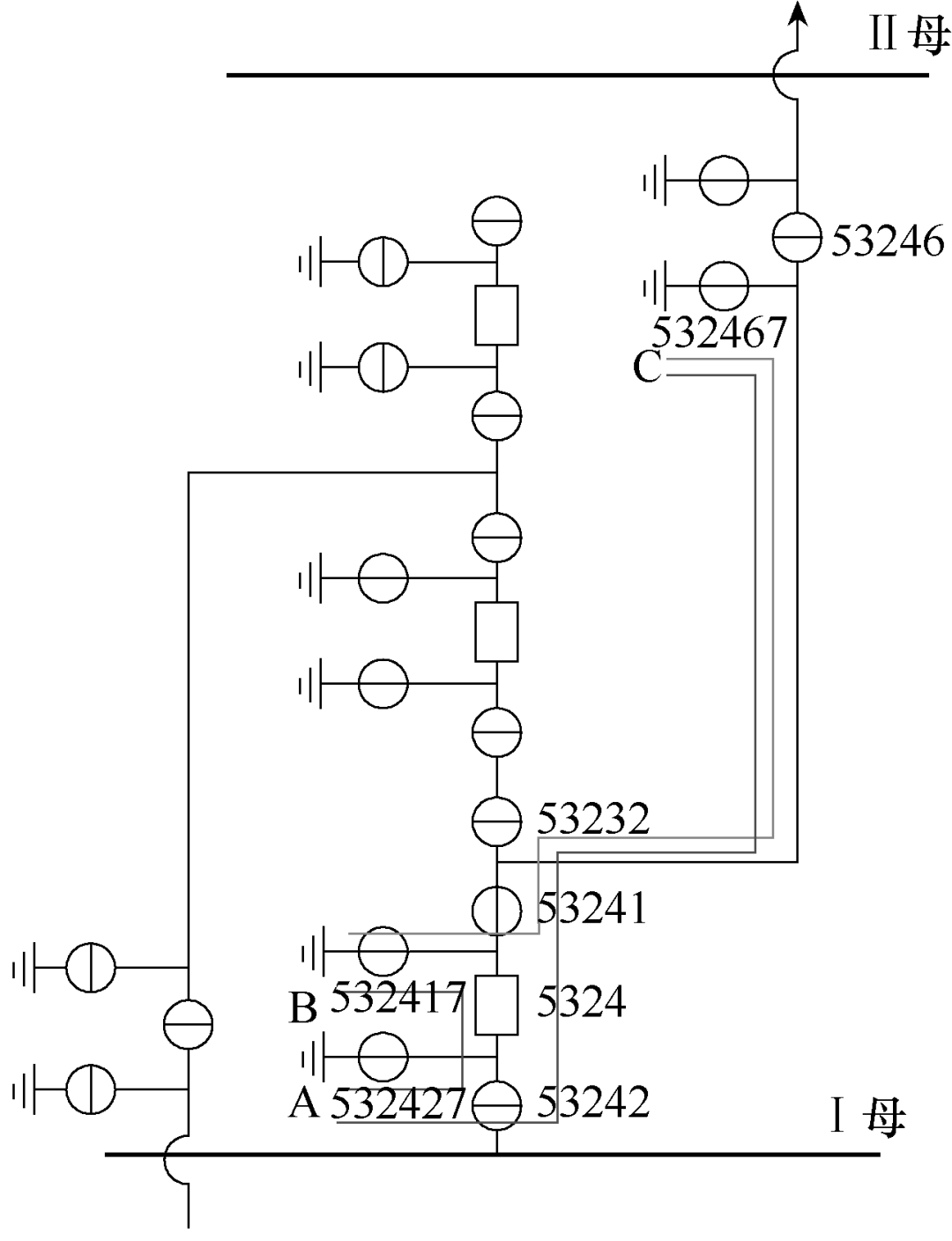 直流电阻和回路电阻测量中的一种扩大回路接线法，比常规方法准确