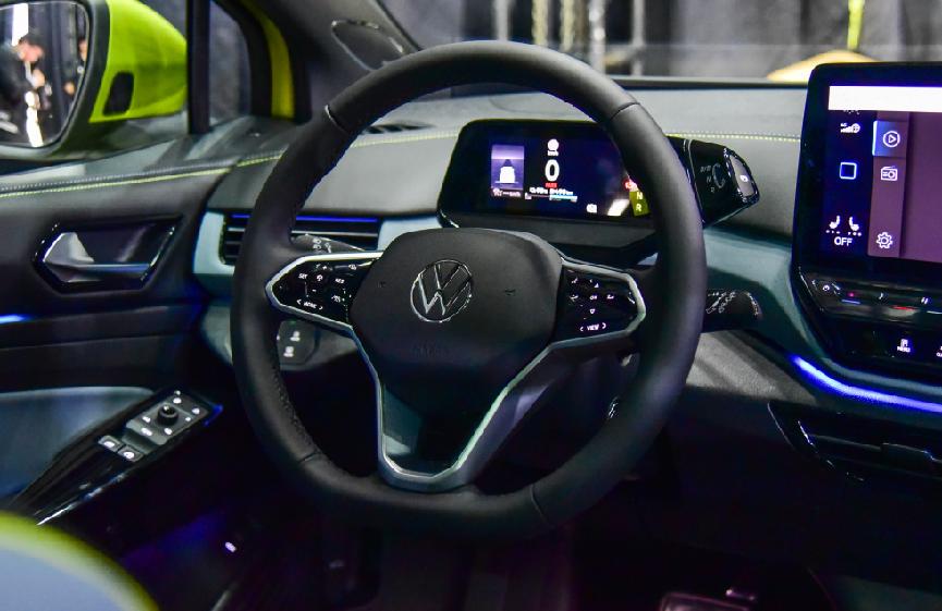 Highstrength steel body + six airbags, ID.4 the first four