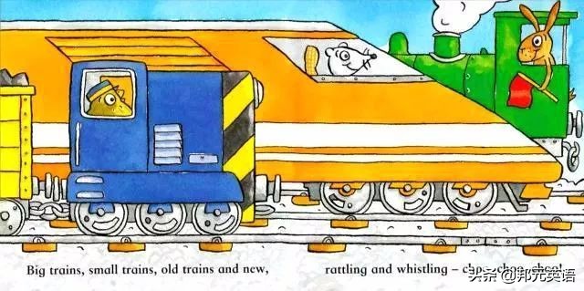 神奇的小火车  儿童小故事 绘本在线阅读