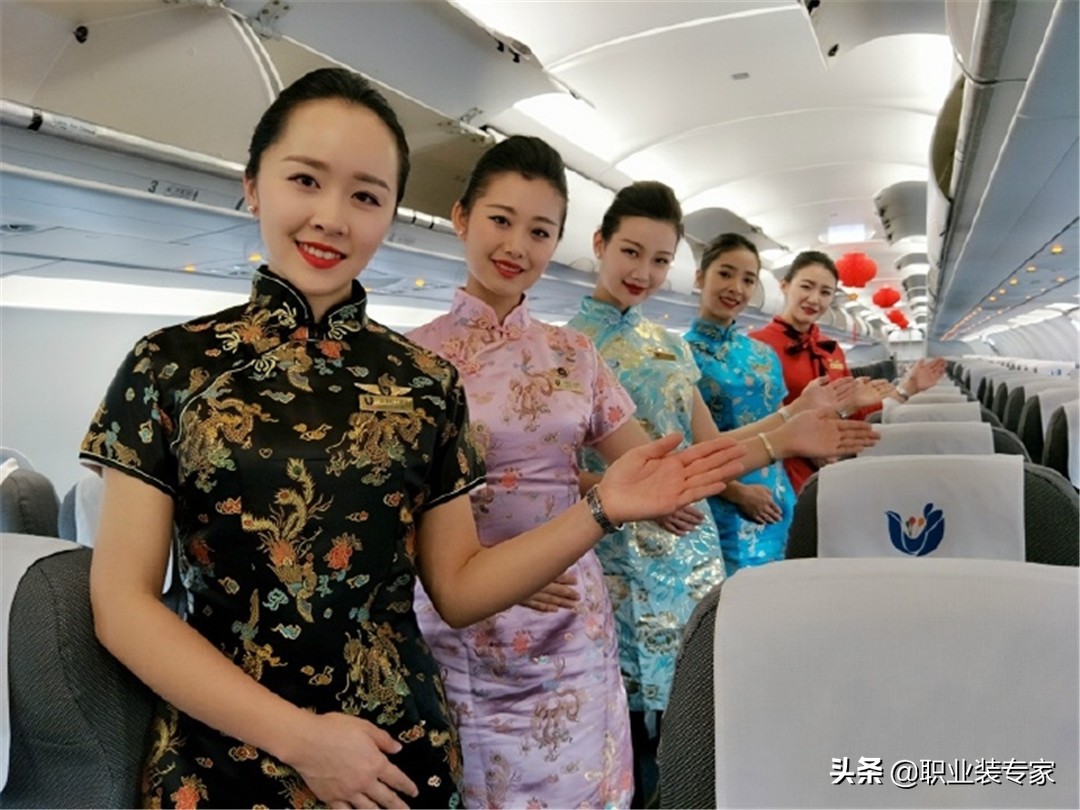 「国内航空服赏析」中国红土航空旗袍制服设计优雅