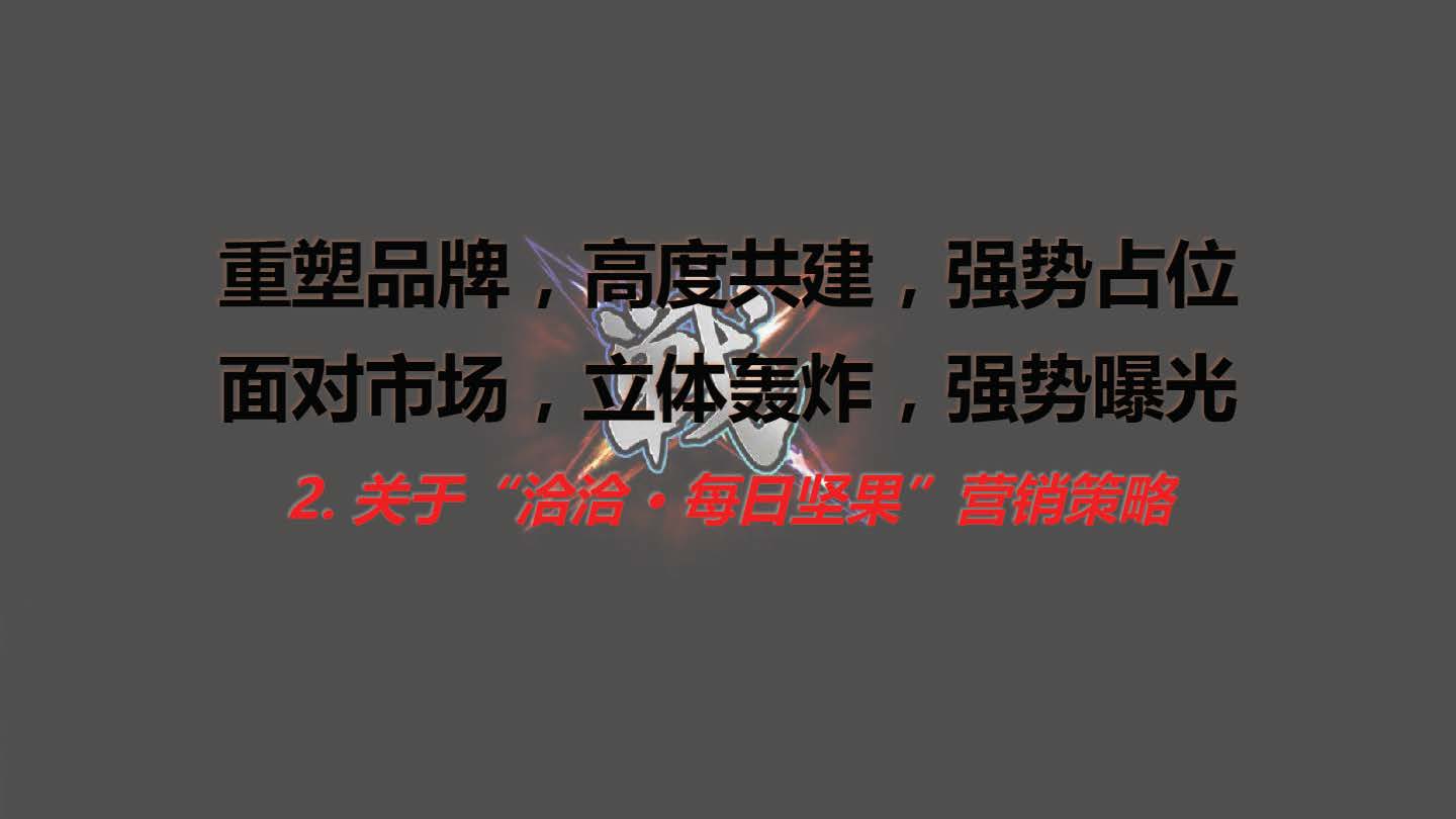 “洽洽”每日坚果整合营销方案-第四餐让生活还原 让吃变得更精致