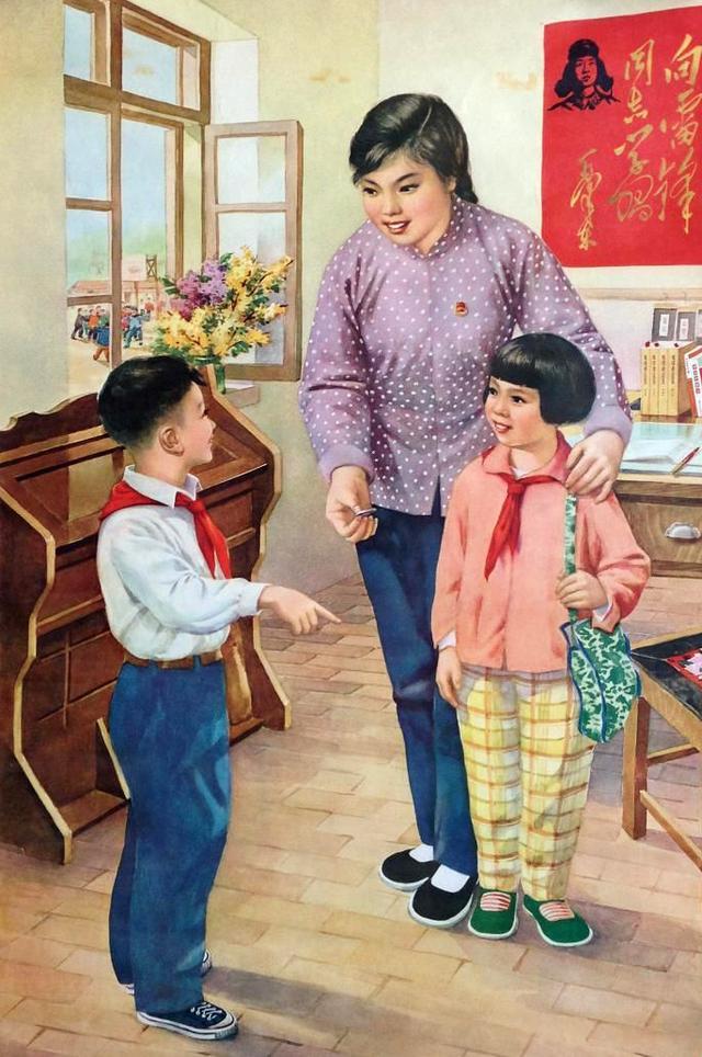 怀旧年代的宣传画