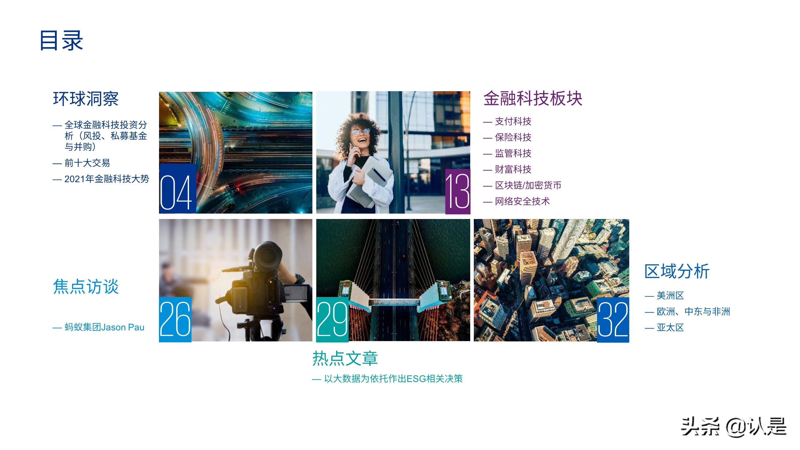 毕马威2021年上半年金融科技动向