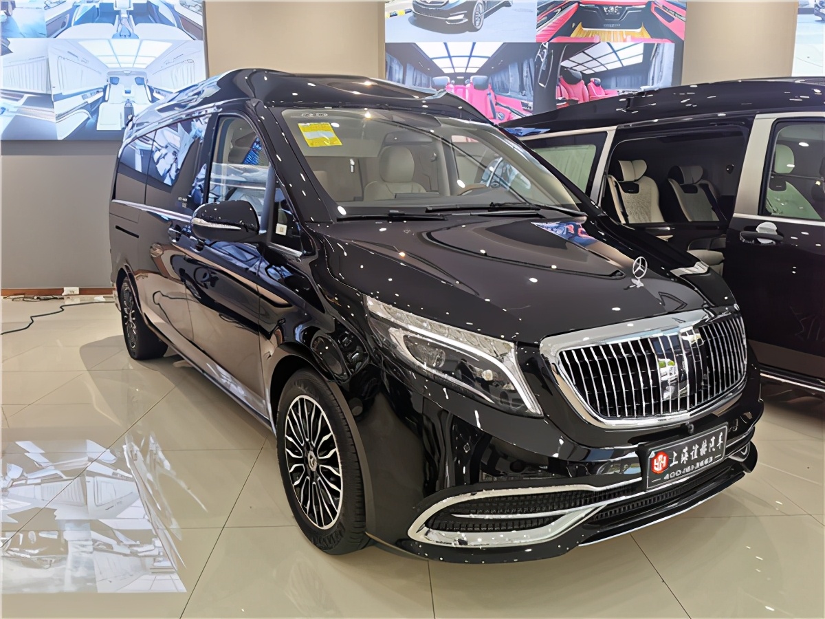 A more luxurious MPV than Elfa, Mercedes-Benz V260L high-top Bach ...