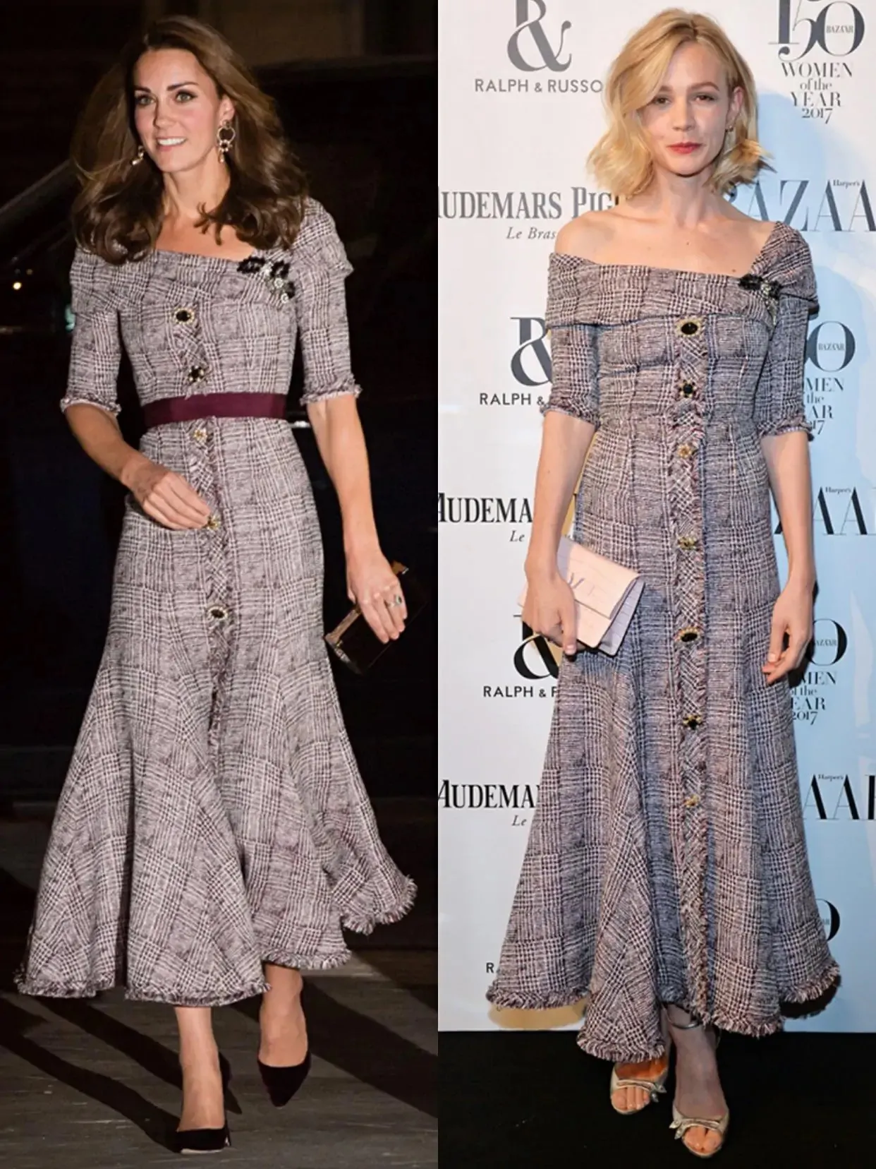 当王室女性和女明星穿同款裙子：王室的造型团队和摄影师就是厉害