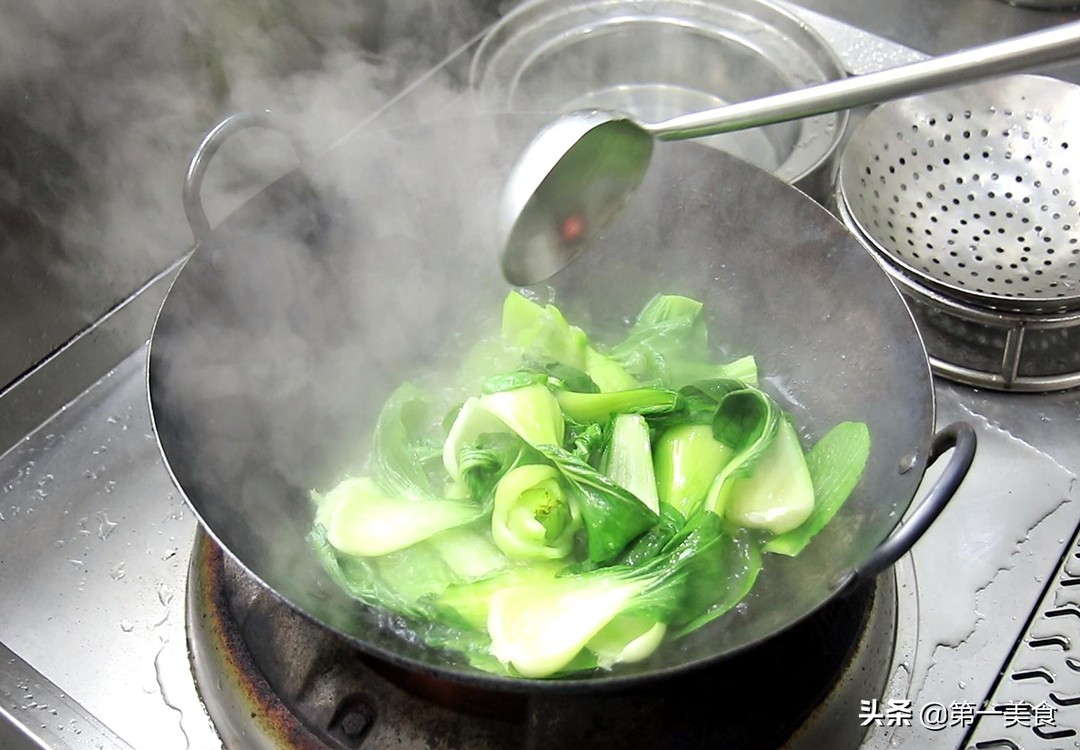 图片[7]-【青菜肉末】做法步骤图 青菜搭配肉末简单一炒 做出饭店的既-起舞食谱网