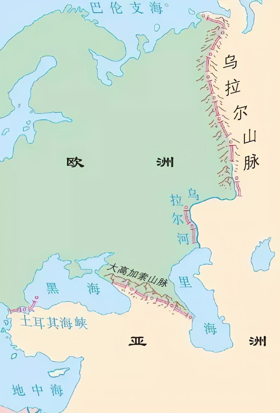 欧洲和亚洲不是一块完整的大陆吗，为什么还要强行分成两个大洲？