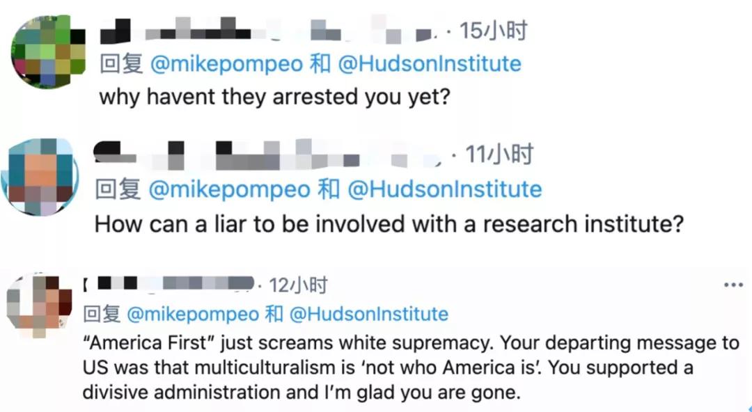 蓬佩奥再就业，继续黑中国