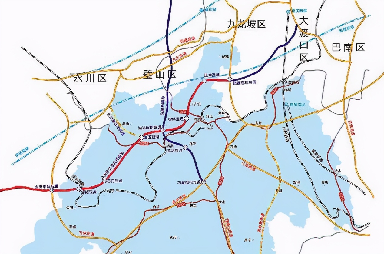 重庆建一条高速公路，长约71公里，涉及三个区，将成川渝新通道