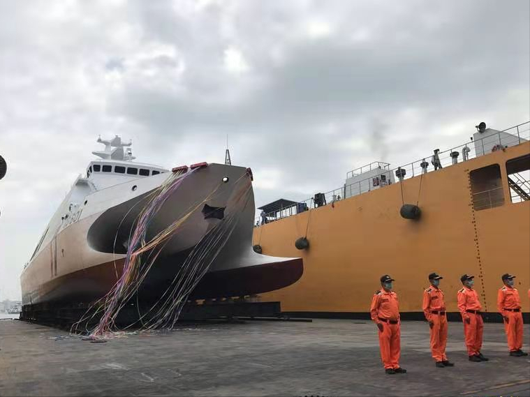 台首艘600噸級巡防艦今交船，蔡英文將主持，艦上保留導彈發射基座