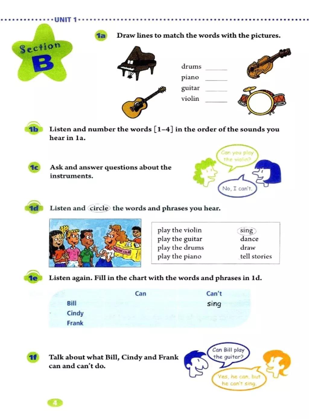 Ԥϰ˽̰Ӣ꼶²Unit1ͬӿα