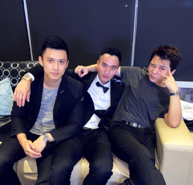 与阿娇离婚后，赖弘国晒照庆生和女友人亲密自